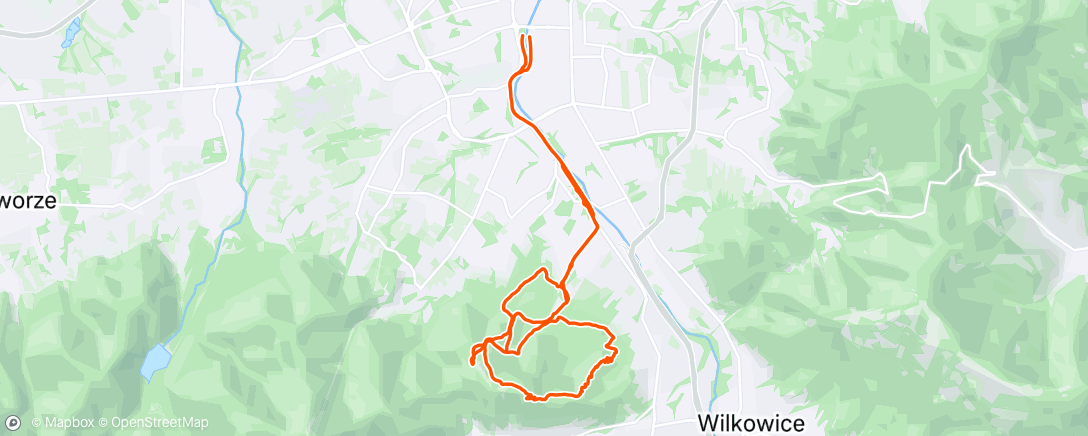 Map of the activity, Afternoon E-Mountain Bike Ride