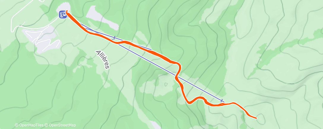 活动地图，Skimo