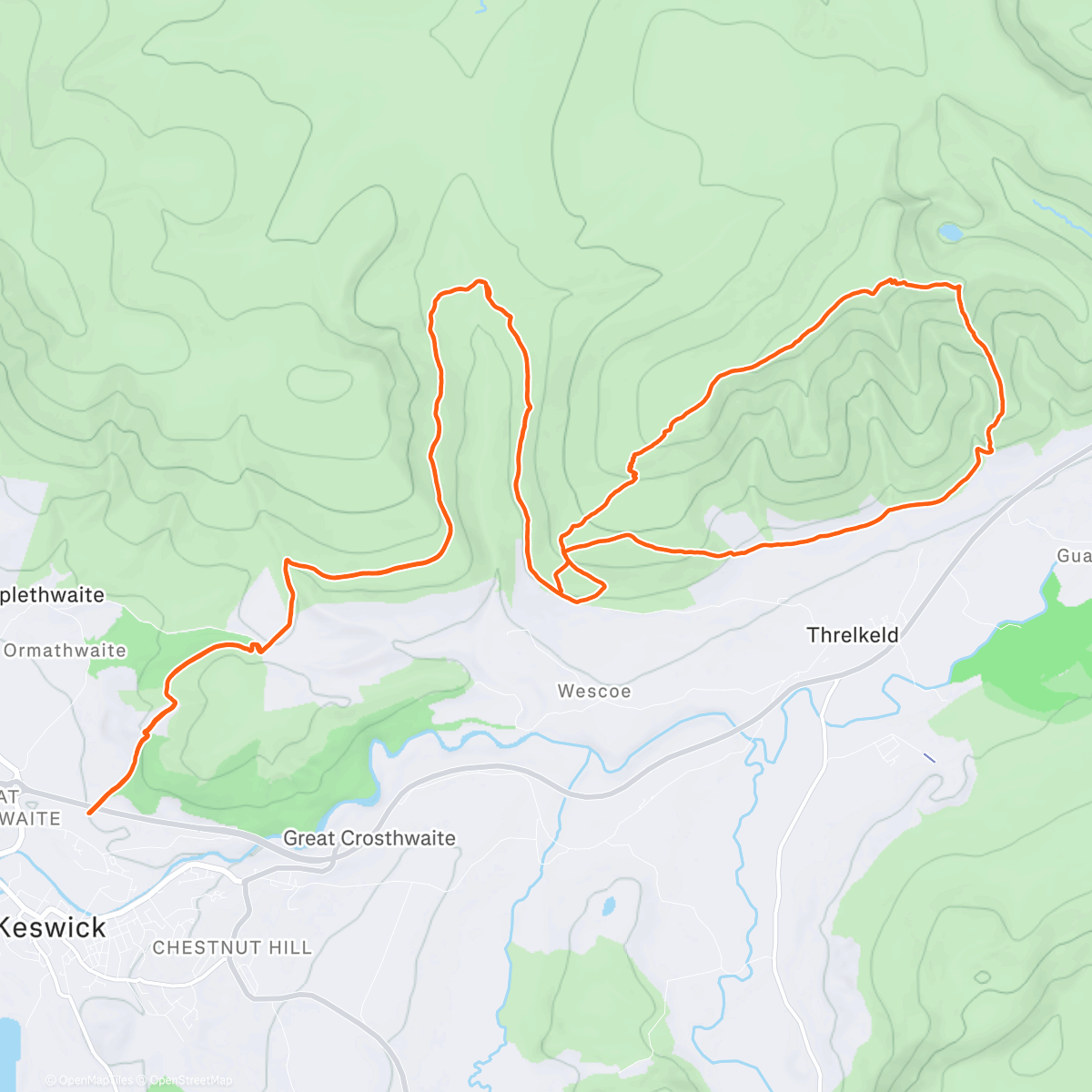 Map of the activity, With Red & Tryf