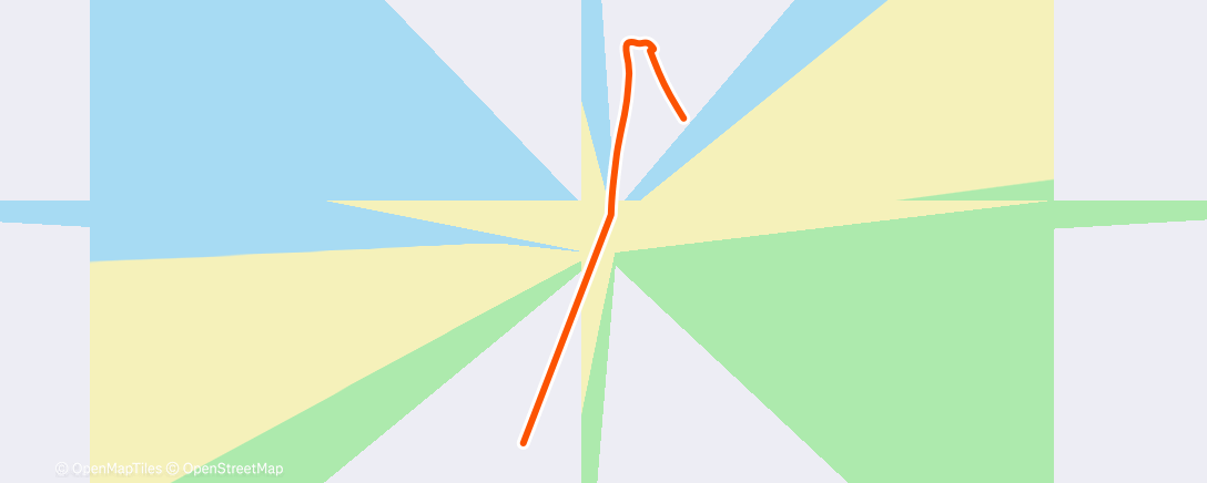 Map of the activity, Lunch Swim
