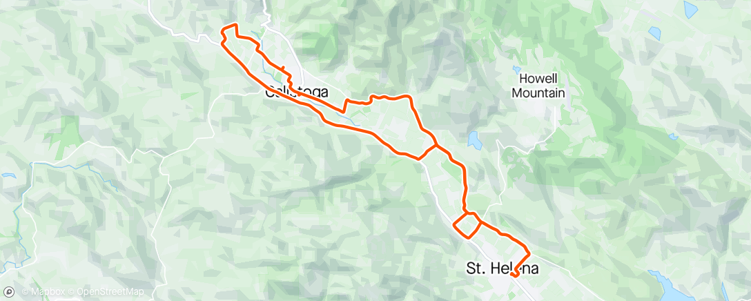 Map of the activity, Morning Roll
