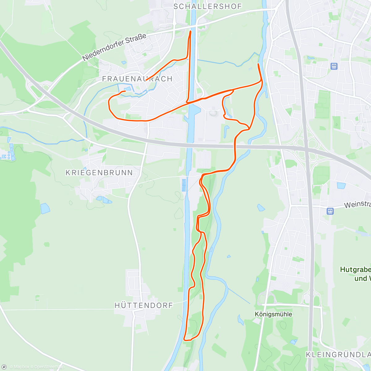 Map of the activity, Haus-Runde 😅
