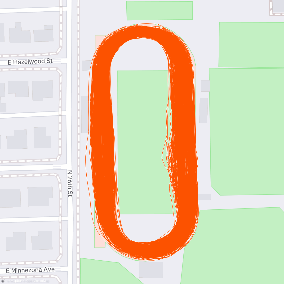 Map of the activity, Desert Solstice 24 hour