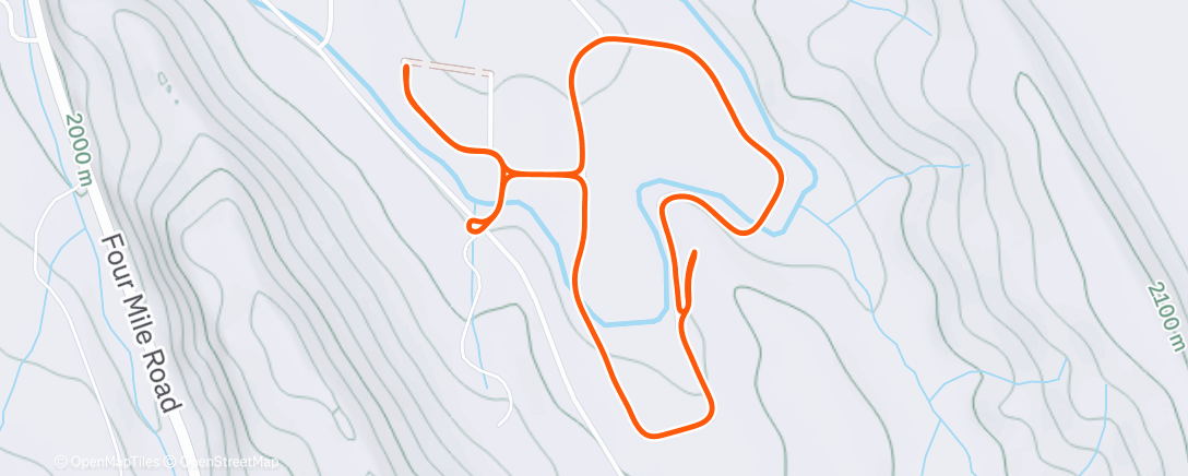 Map of the activity, Northwest Region - CO
