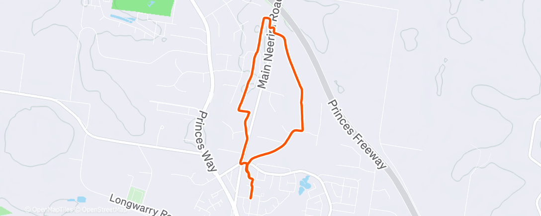 Map of the activity, Tea break plod