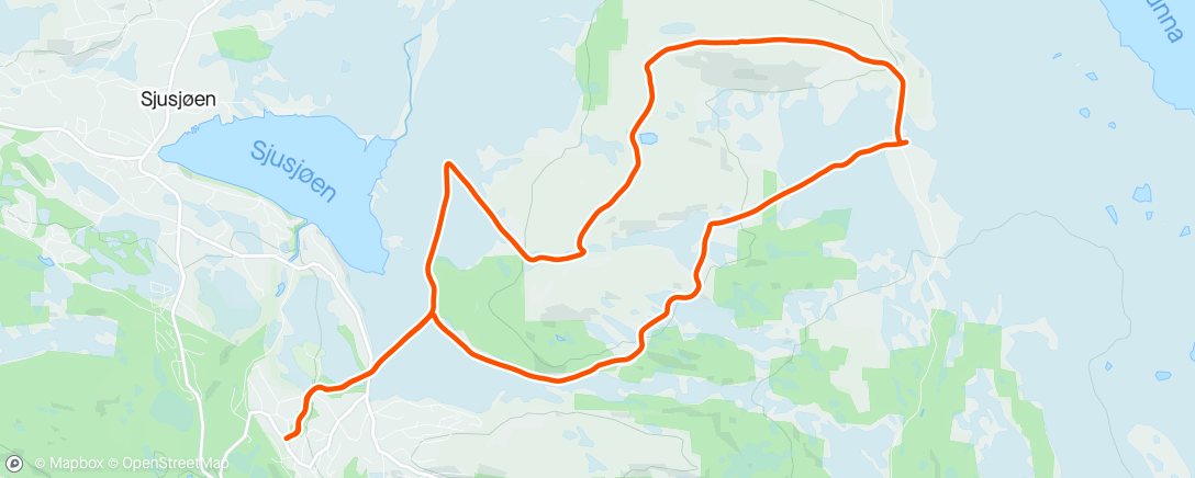 Map of the activity, Over Snørvillen på limsnø m Kristian. Olala påske!