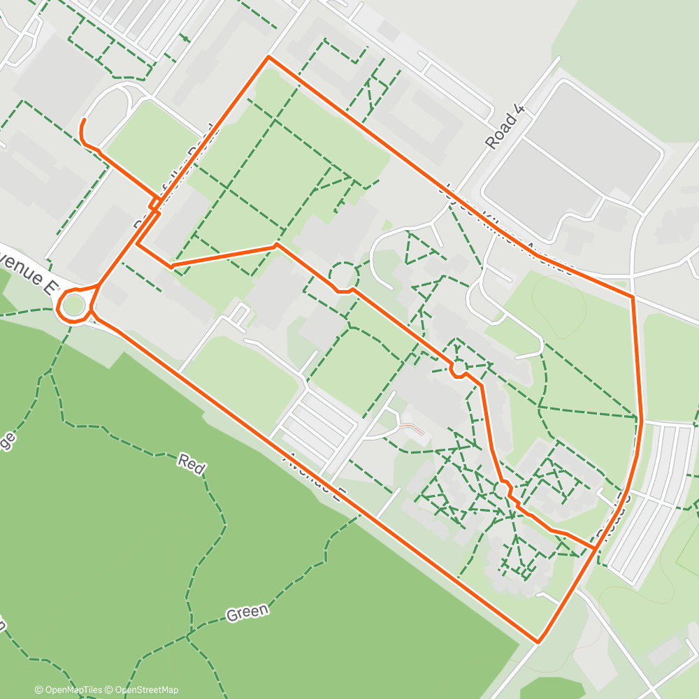 Map of the activity