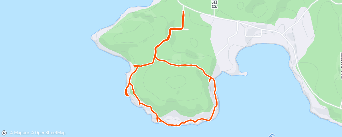 Map of the activity, Stillwater Bluffs