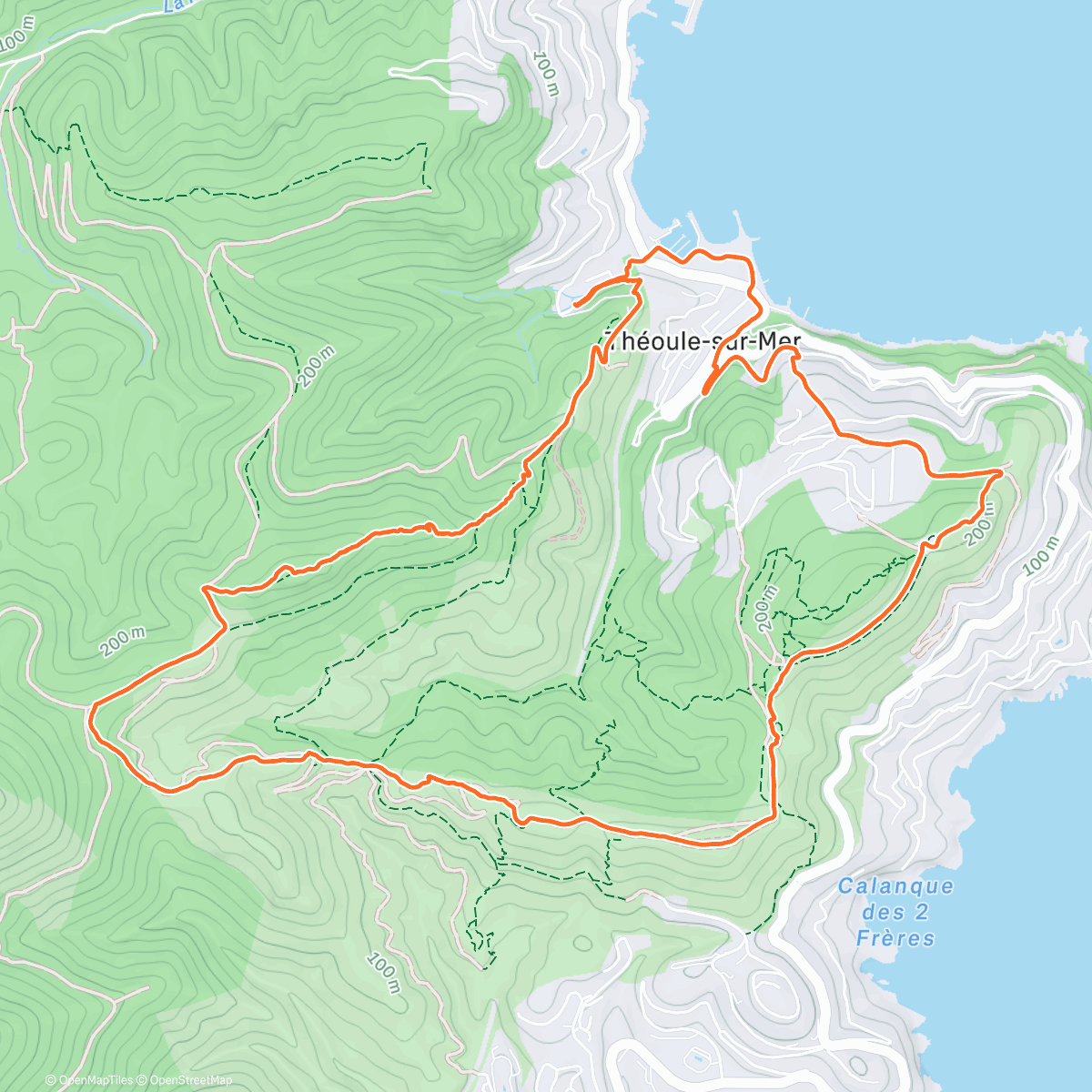 Mappa dell'attività Monges & ND d'Afrique