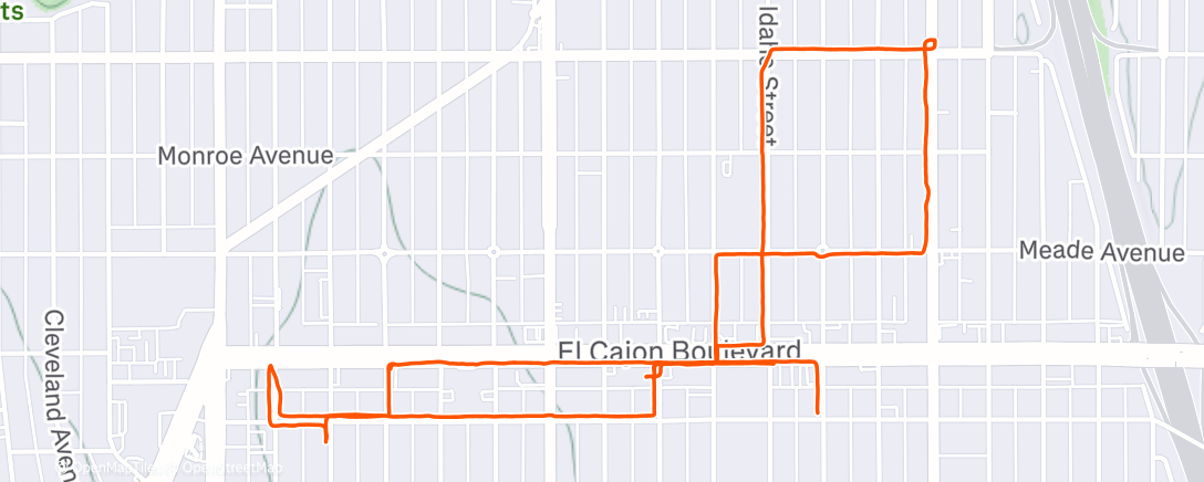 Map of the activity, Pineapple Hunting