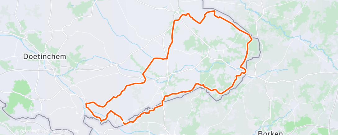 Map of the activity, JOIN Cycling - 2 sets 2x 10 omslagpunt
