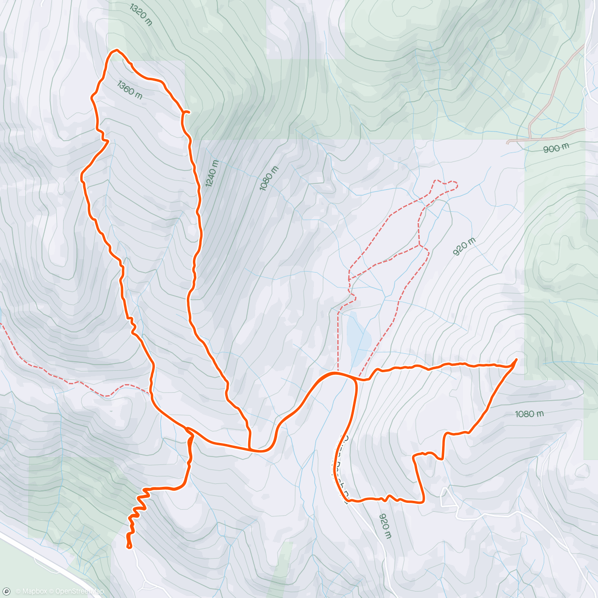 Map of the activity, Hidden Methow Trails