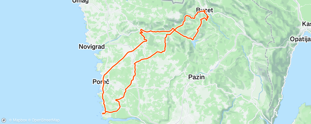 Map of the activity, Vrsar 2025 #2