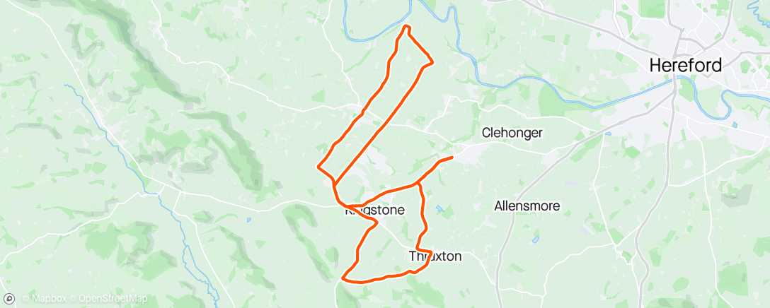 Map of the activity, A short pootle with Marie