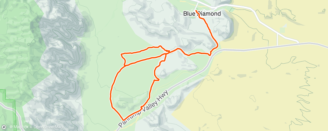 Map of the activity, Perfect weather, perfect ride