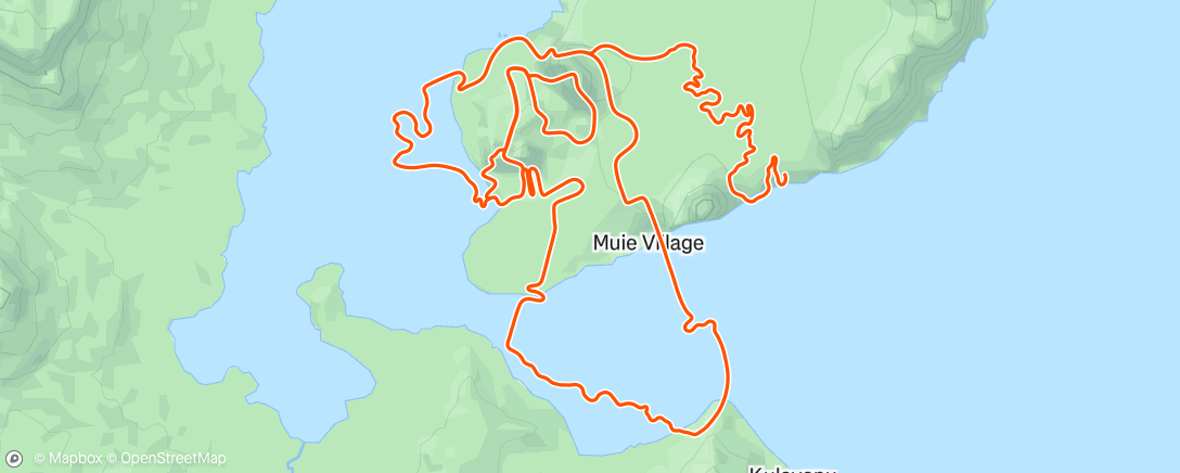 Map of the activity, Zwift - Tair Dringfa Fechan in Watopia