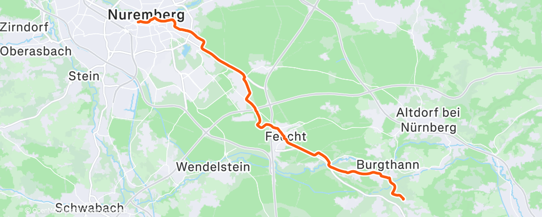 Map of the activity, neirumpeln