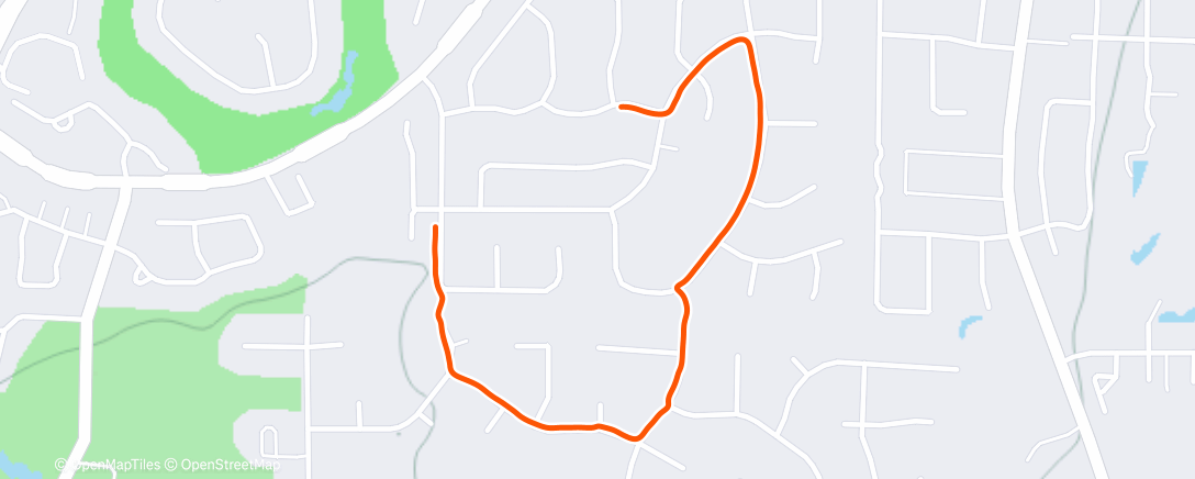 Map of the activity, Cooldown with Ada