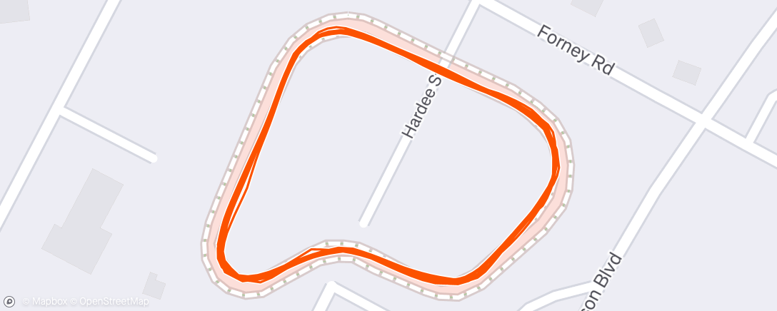Map of the activity, Morning Hike