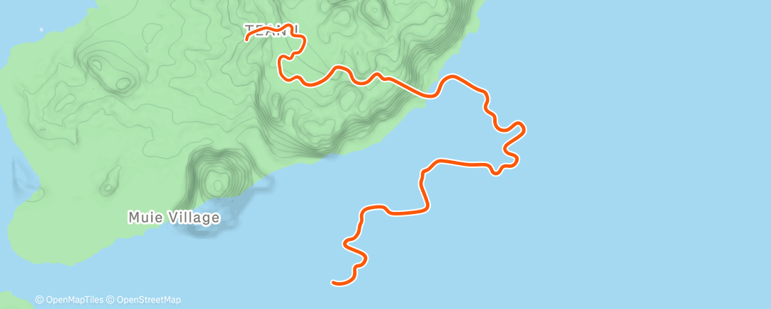Map of the activity, Zwift - Tick Tock in Watopia