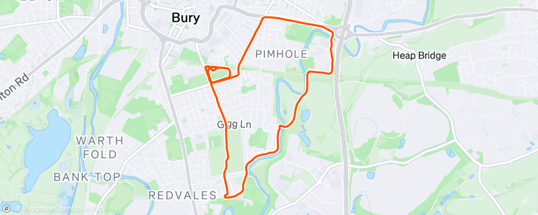 Map of the activity, WU