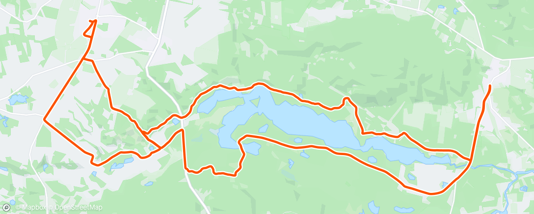Map of the activity, Morning Gravel Ride 👌