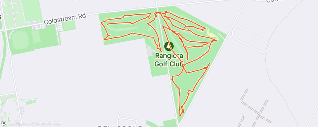 Mapa da atividade, Morning Golf