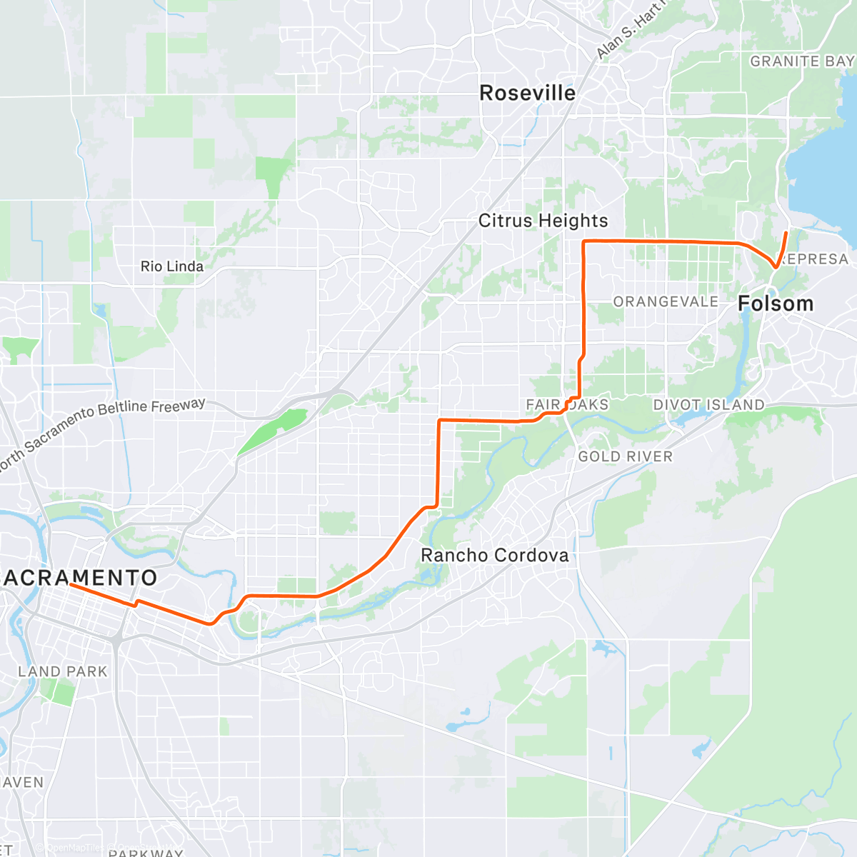 Map of the activity, CIM - PR CITY