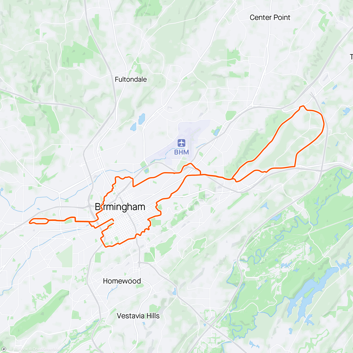 Map of the activity, 🍩 Ride