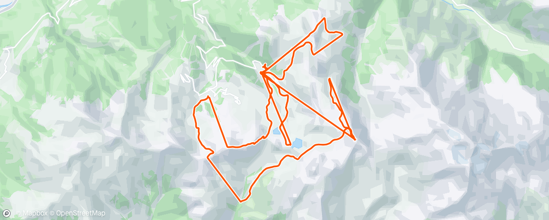 Karte der Aktivität „Afternoon Alpine Ski”