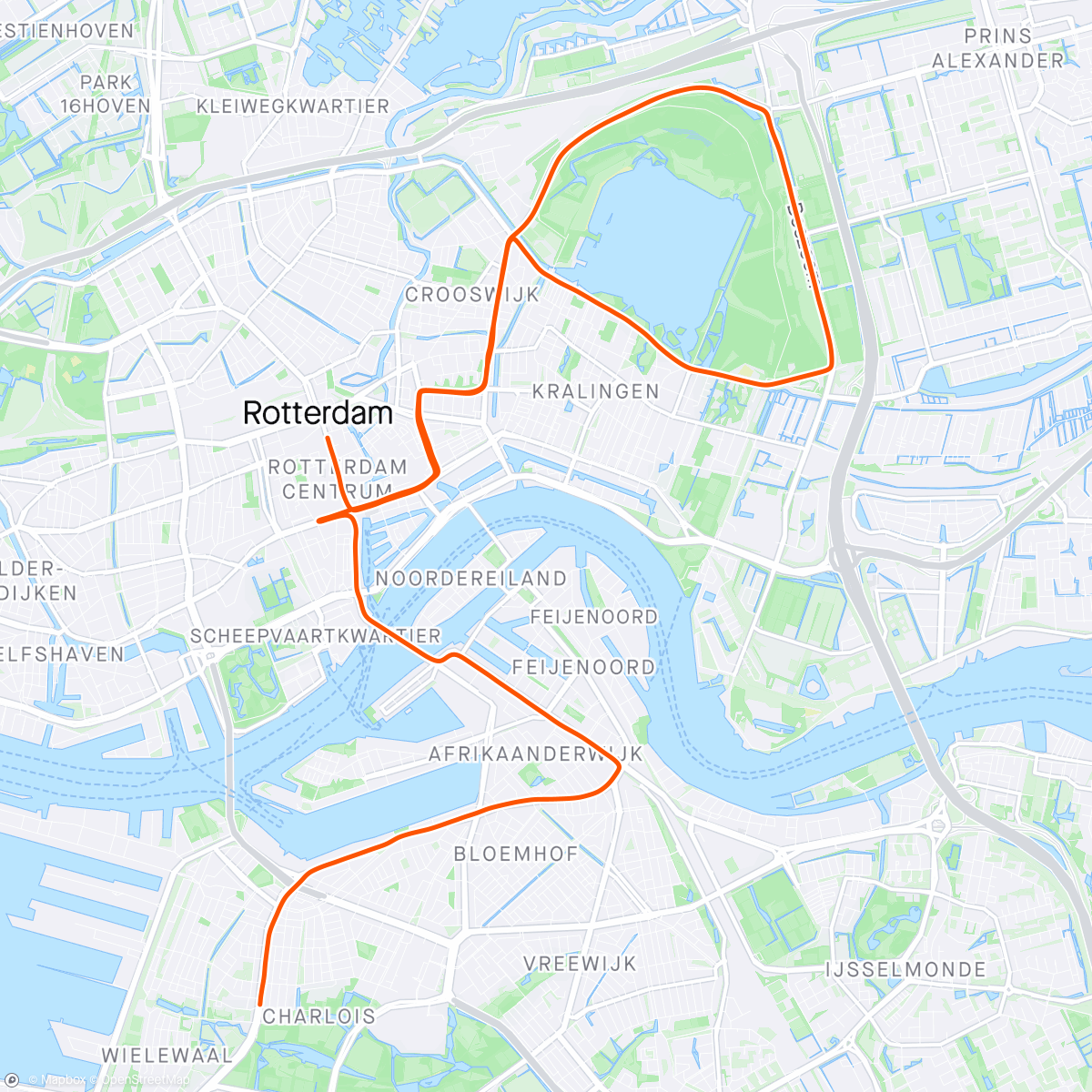 Map of the activity, Duo Marathon - tweede helft van De Mooiste