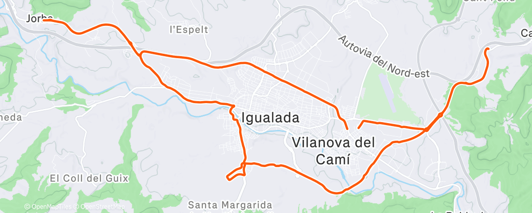 Map of the activity, Indoor