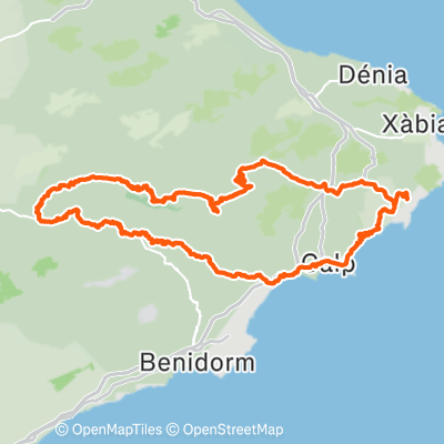 Guadalest, Castells, Tarbena, Col de Rates | 147.0 km Cycling Route on ...