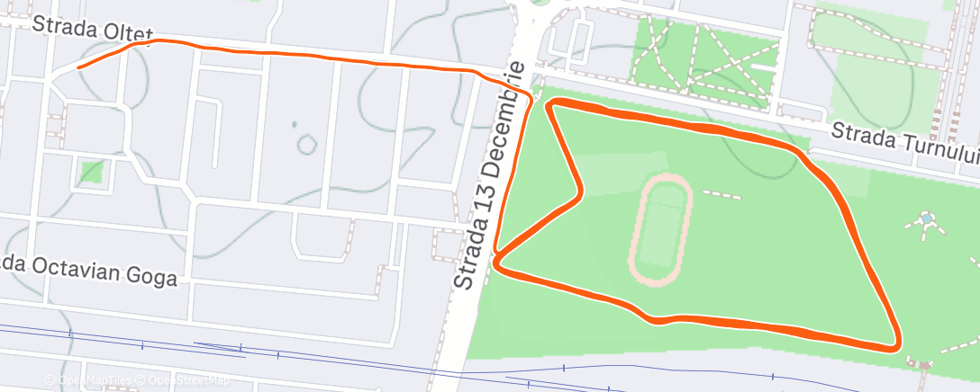 Карта физической активности (Lunch Run)