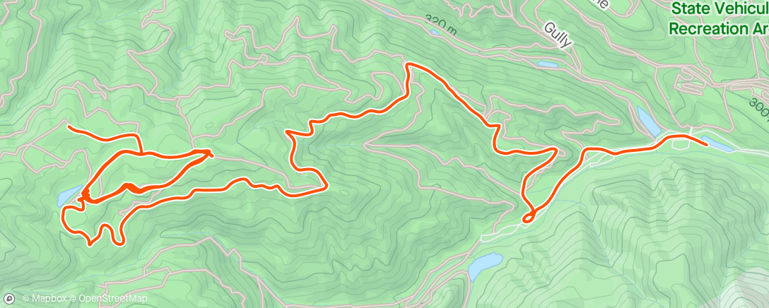 Map of the activity, Just wanted the Badger Trail KOM