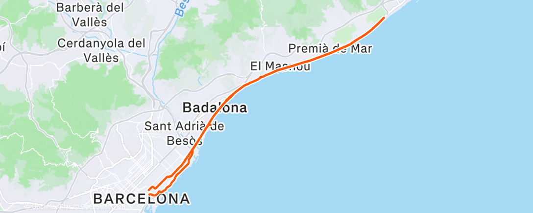 Карта физической активности (Wet but finally sunny)