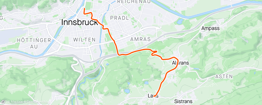 Map of the activity, Zwift - 2 by 2 in Innsbruck