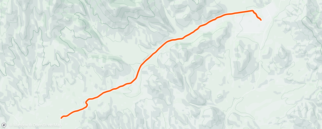 Map of the activity, Cycling