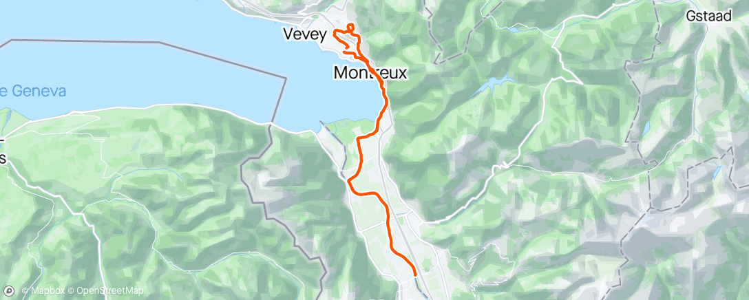 Map of the activity, Séance seuil avec 5minderetard