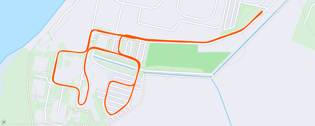 Map of the activity, Berkeley Green Parkrun