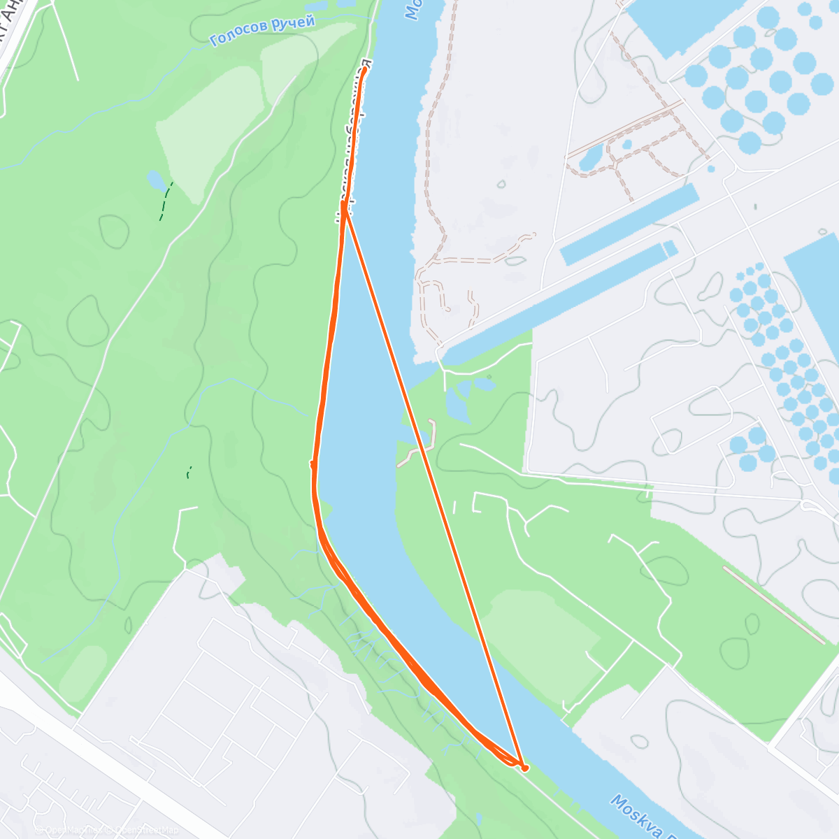 Карта физической активности (Afternoon Коньки)