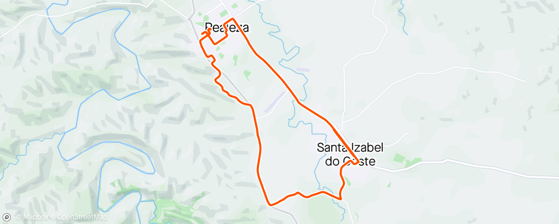 Map of the activity, Pedal solo 🚵🏻‍♀️🙏✅