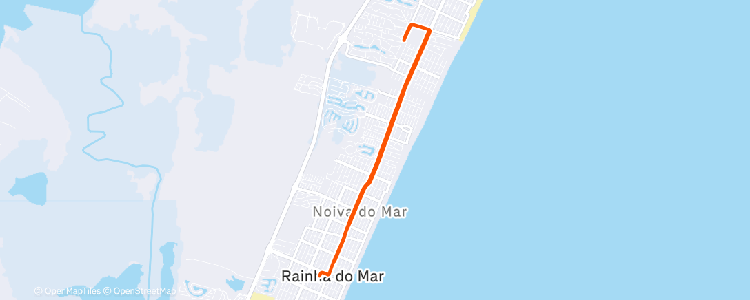 Map of the activity, Intervalado