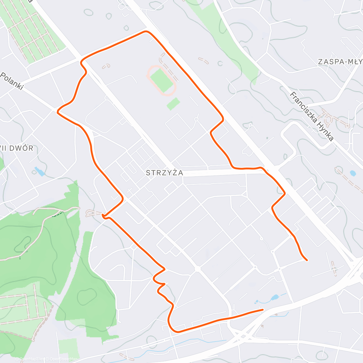 Map of the activity, Spacer