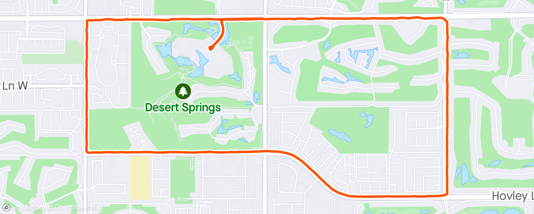 Kaart van de activiteit “Saturday Morning Run in Palm Desert 🏜️ 🏃🏻‍♂️🌴🥵”