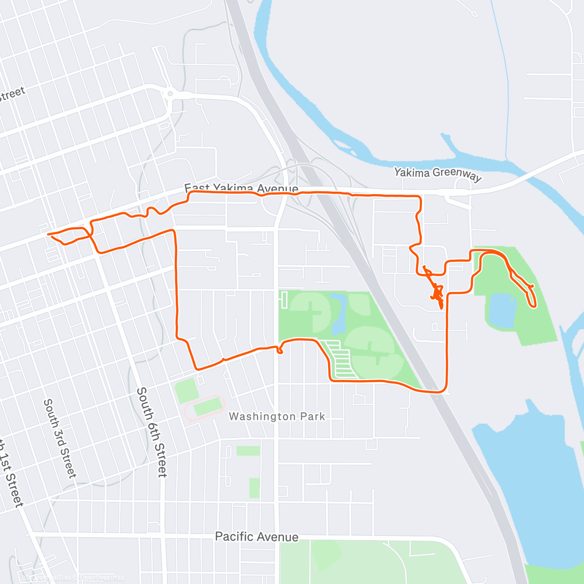 Map of the activity, Wind, mostly.