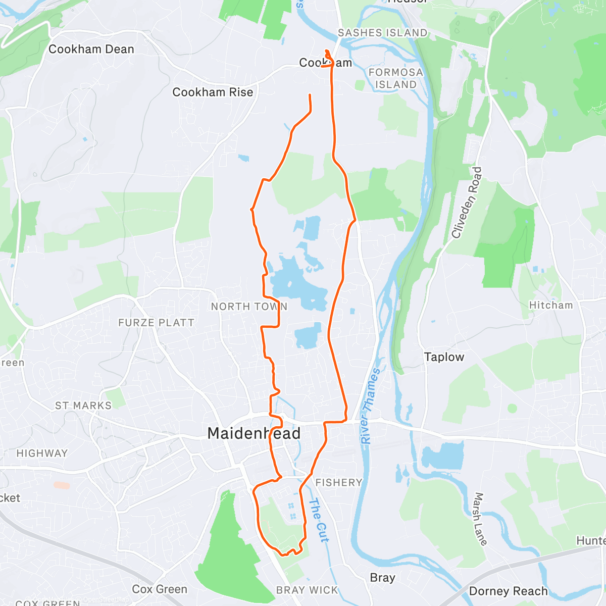 Карта физической активности (Crispy Sunday)