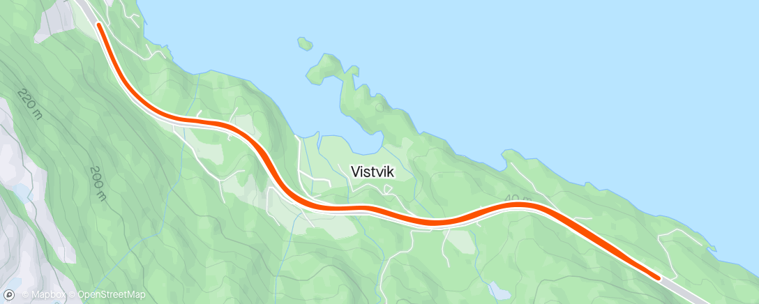 Map of the activity, Tur m/Anton &Frøya