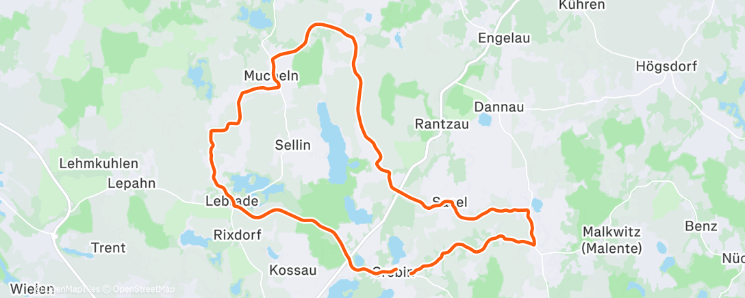 Map of the activity, Boxing Day