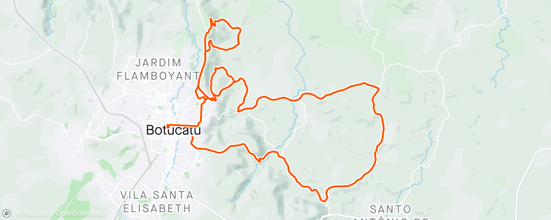 Karte der Aktivität „Pedalada de mountain bike matinal”